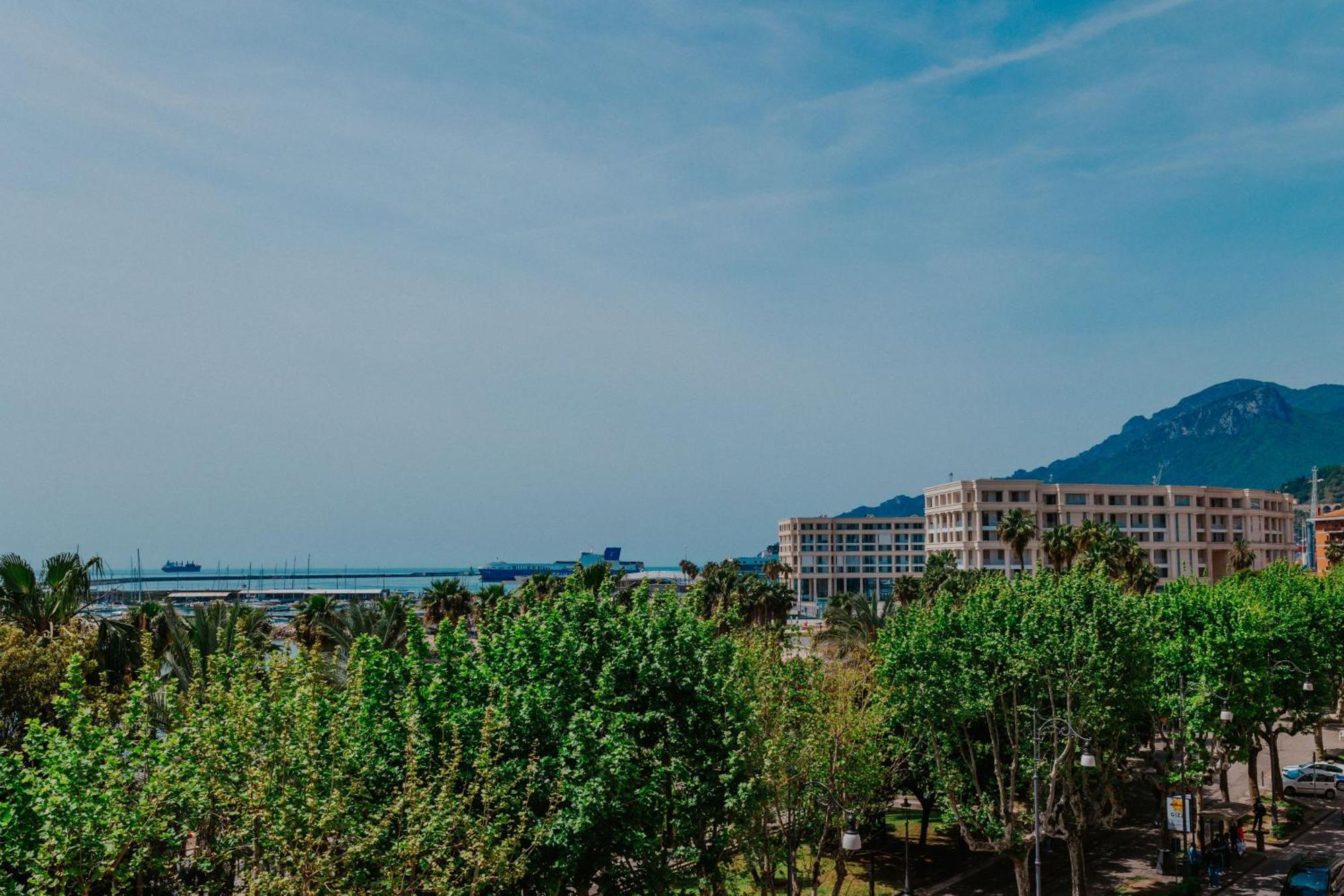 Blue Sea View Apartment Salerno Exterior foto