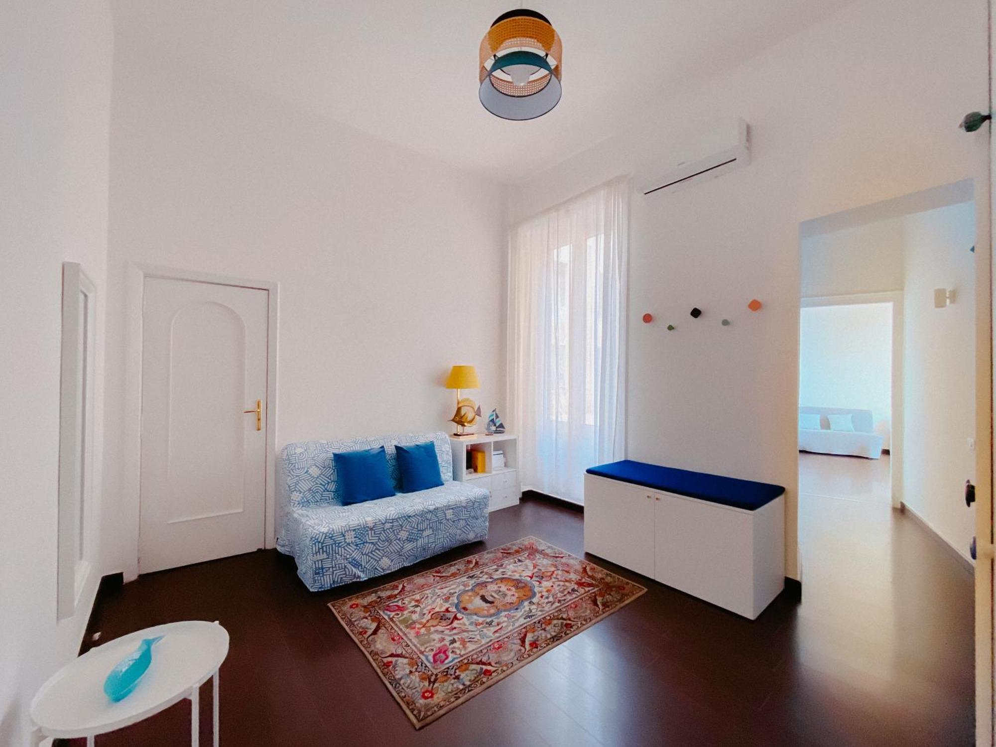 Blue Sea View Apartment Salerno Exterior foto